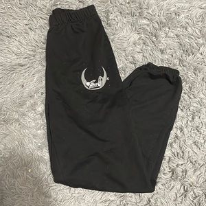 Black Skeleton Sweatpants